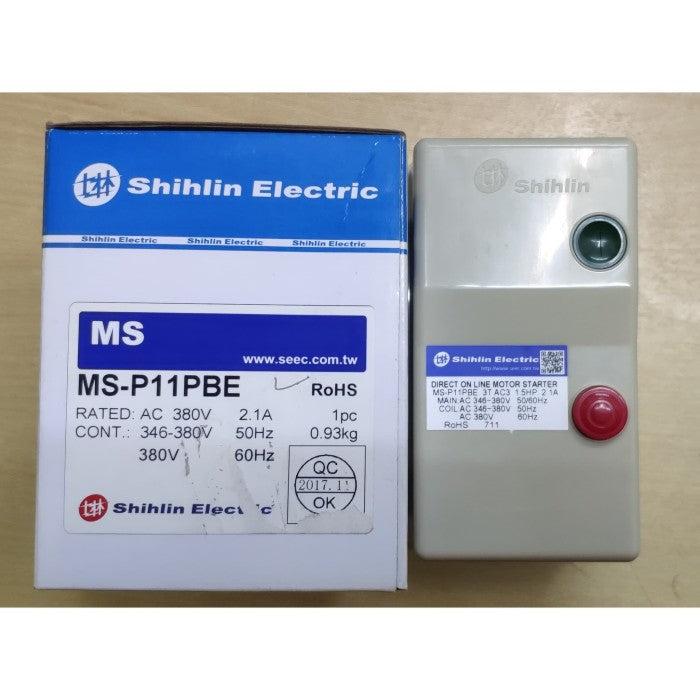 Motor Starter Shihlin MS-P11PBE 380V 6,5A