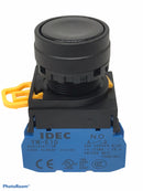 Push Button Switch Idec YW1B-M1E10 22mm 1NO Black