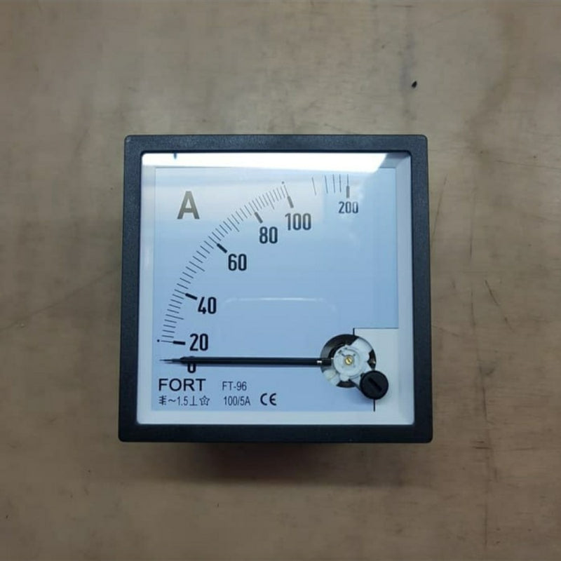 Ampere Meter AXLE Analog AX-72 72x72 mm 75/5A