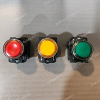 Push Button Switch Shemsco XB5-AW3561 22 mm Plastic Momentary Yellow 1NO