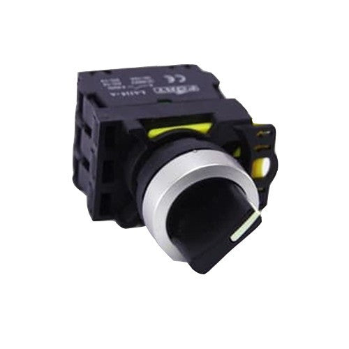Selector Switch Fort LA115-A5-10XD 2 Posisi 22 mm 1NO 24Vdc Yellow