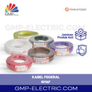 Kabel Serabut Single Core Federal NYAF 1x0,5 mm @100 mtr Brown 300/500V