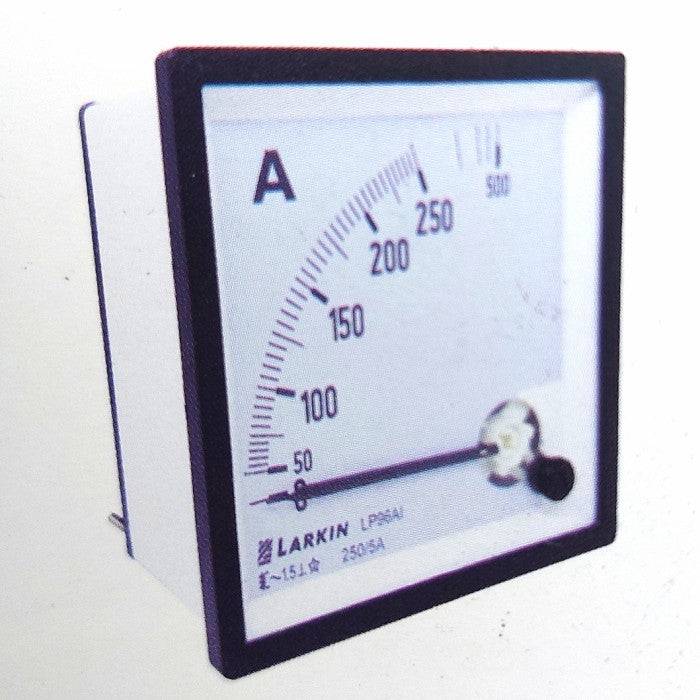 Ampere Meter Larkin Analog 96x96 mm 0-100A