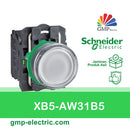Schneider Harmony Push Button Illuminasi XB5 & XB4 Protected LED 24V AC/DC | XB5AW31B5 / XB5AW33B5 / XB5AW34B5 / XB5AW35B5 / XB5AW36B5