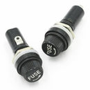 Fuse Holder NB Panel Mounting (Duduk) 6x30 mm Black