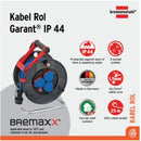 Kabel Roll Brenesthul Garant Outdoor 25mtr Black (3x1.5mm) IP44 (1219850)