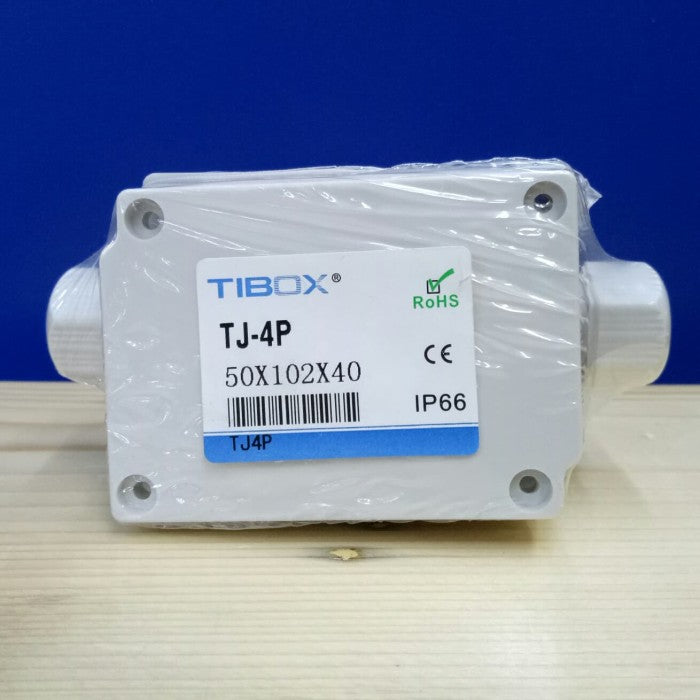 Enclosed Terminal Blok TIBOX TJ-4P W50xH102xD40mm