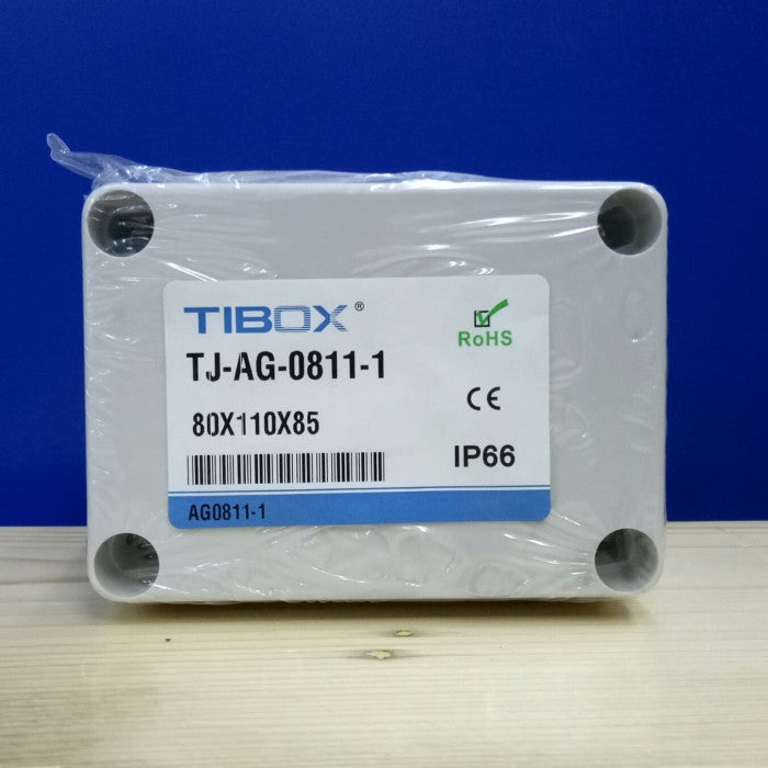 Box PVC TIBOX T-811/8,5 W80xH110xD85mm IP66 Cream