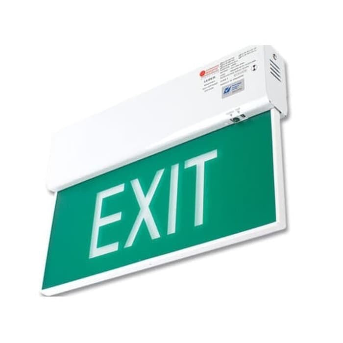 Lampu Emergency NB EXIT Maxspid 2x8W