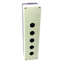 Control boxFort PVC 22 mm White 5 hole