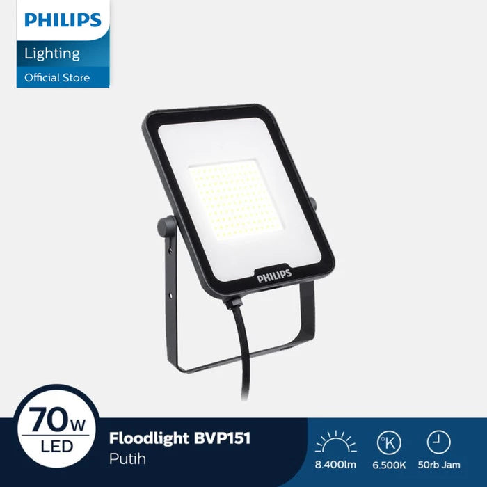 Lampu Sorot LED Philips BVP151 LED84/CW 70W Cool White IP65 6500K