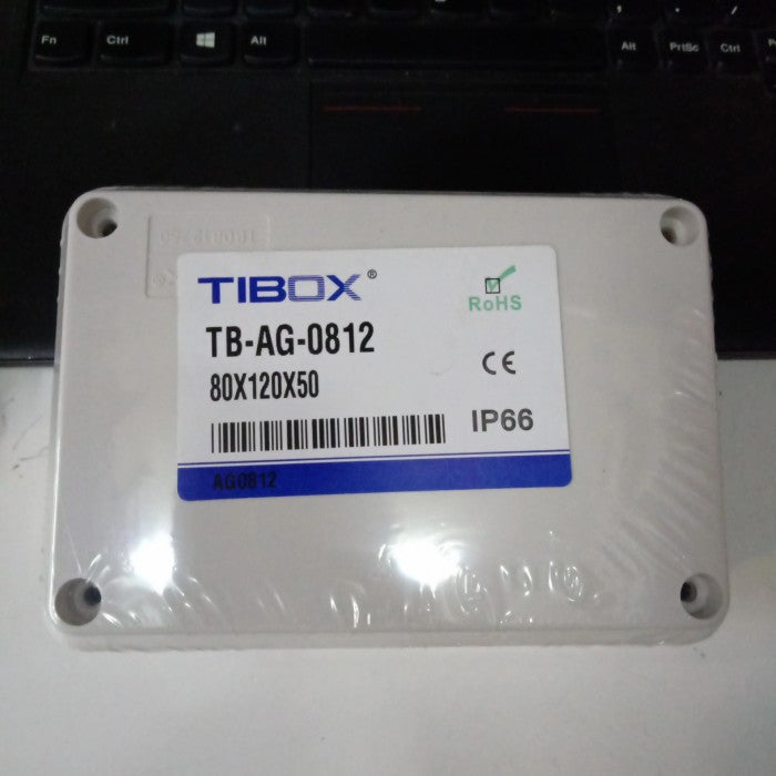 Box PVC TIBOX T-812/5 W'80xH120xD50mm IP66 Cream