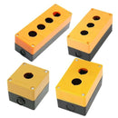 Control Box Fort non 22 mm Yellow 1 hole