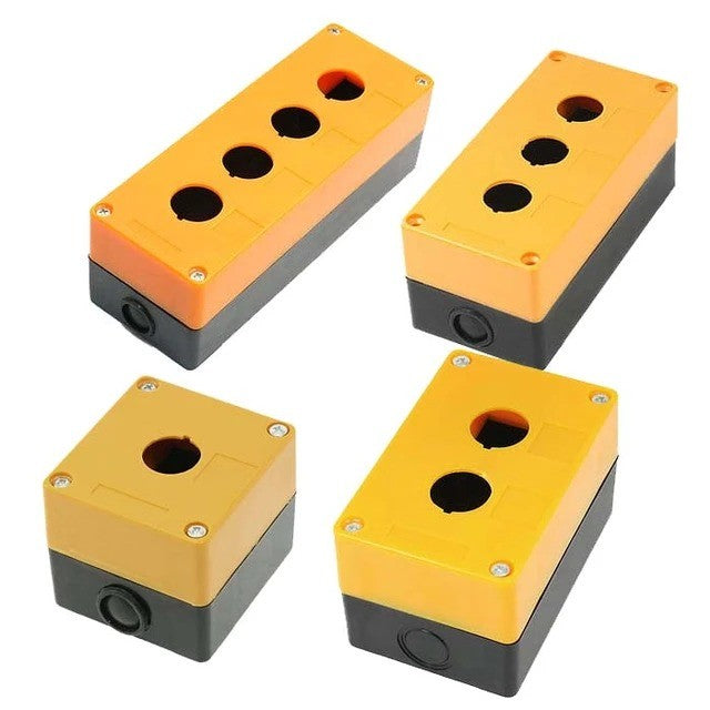 Control Box Fort non 22 mm Yellow 1 hole