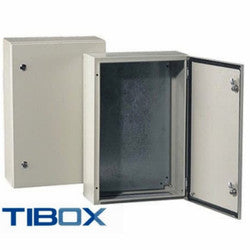 Panel Box Steel TIBOX T-6040/25 W400xH600xD250mm RAL7032
