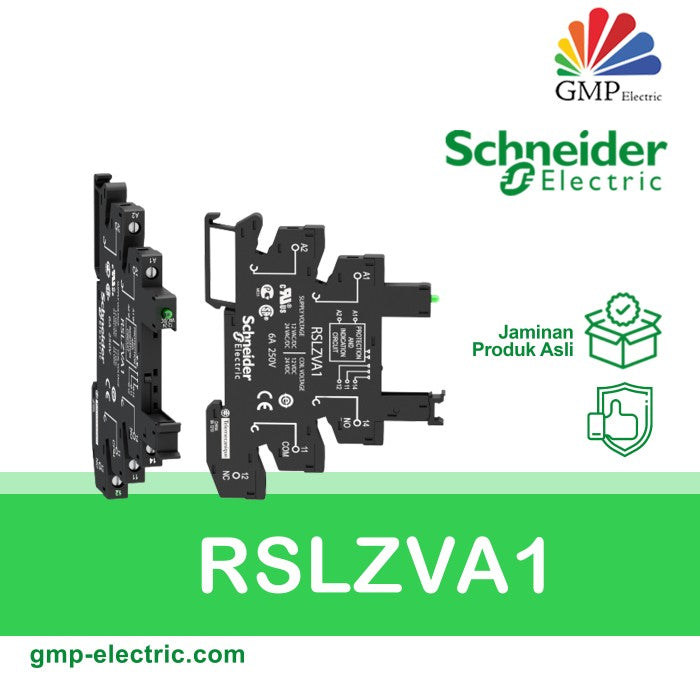 Socket Relay Schneider RSLZVA1 (u/ Slim Relay RSL1AB4)
