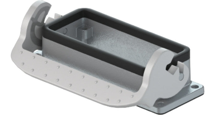 Heavy Duty Connector Base IB Wieland 10P Grey without cover(71.320.1028.0)
