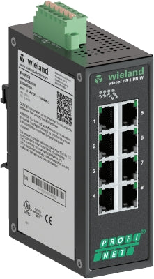 IP SWITCH WIENET FS 8-PN-W Wieland (83.040.1510.0)