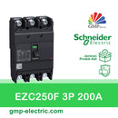 Breaker Schneider EZC250F 3P 200A 18kA EZC250F3200