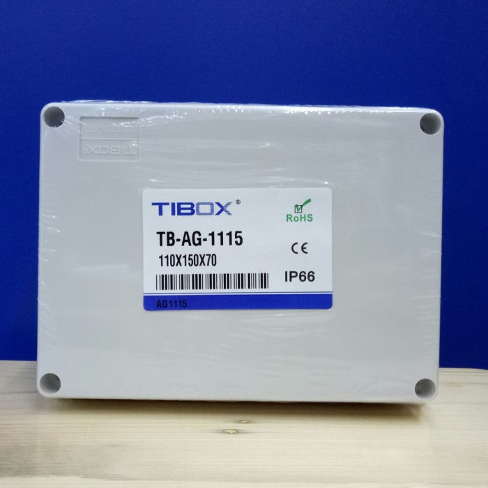 Box PVC TIBOX T-1115/7 W110xH150xD70mm IP66 Cream