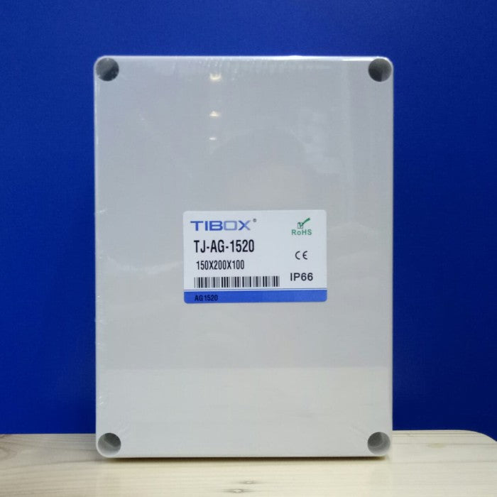Box PVC TIBOX T-1520/10 W150xH200xD100mm IP66 Cream