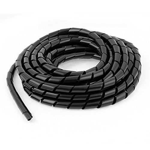 Spiral Wrapping Band KSS KS-6 6 mm Black @10 meter