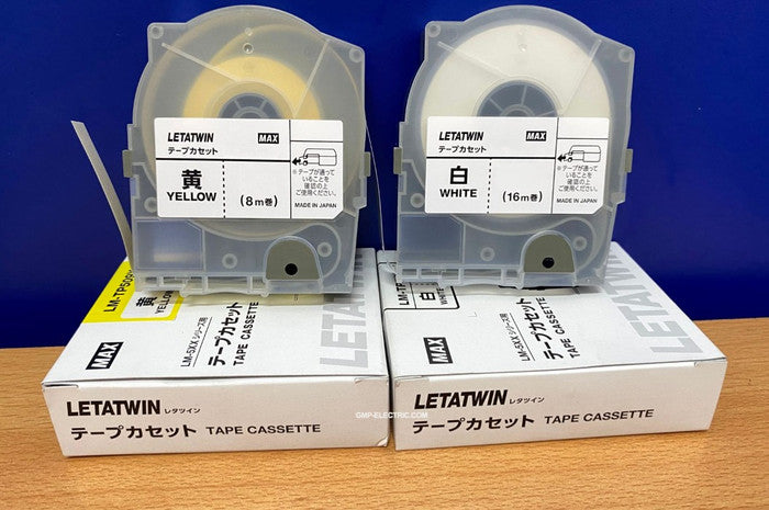 Label Tape Cassete Letatwin LM-TP505 Y 5 mm Yellow