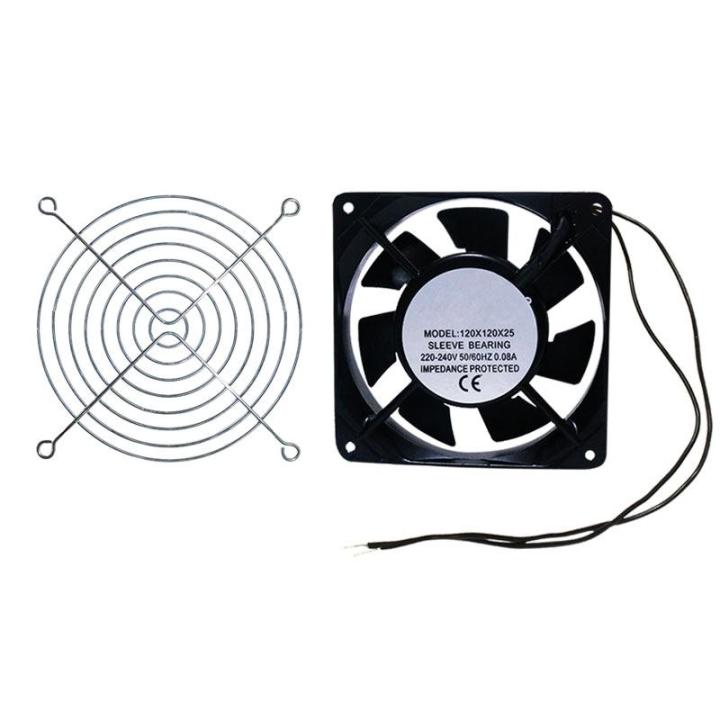Cooling Fan & Filter NMB 120x120x25 mm 220VAC Persegi