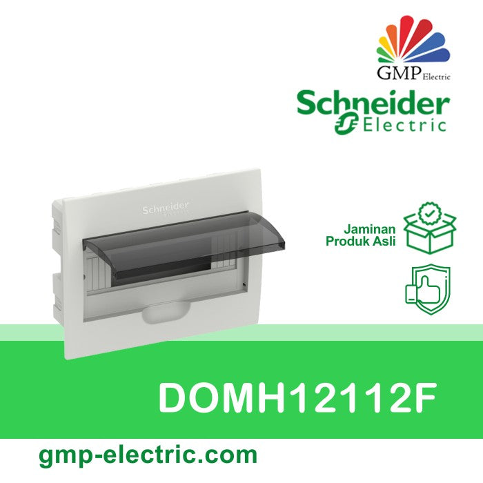 Box MCB Schneider DOMH12112F IB 12 Group White Transparent Cover