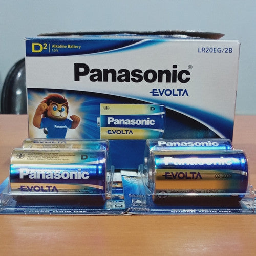 Baterai Panasonic Evolta LR20EG 1,5V