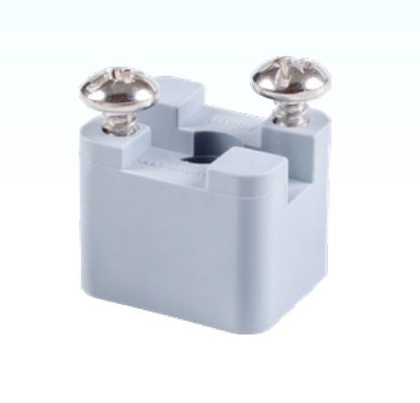 Dudukan Single Busbar Terminal Block Blox AB/01 Grey