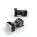 Pilot Lamp Fuji Retangular AH164-ZTWE3 Direct, LED 24VDC 16 mm White