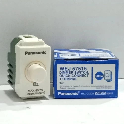 Mata Dimmer Panasonic WEJ-57515H 500W 220V Black1 Device