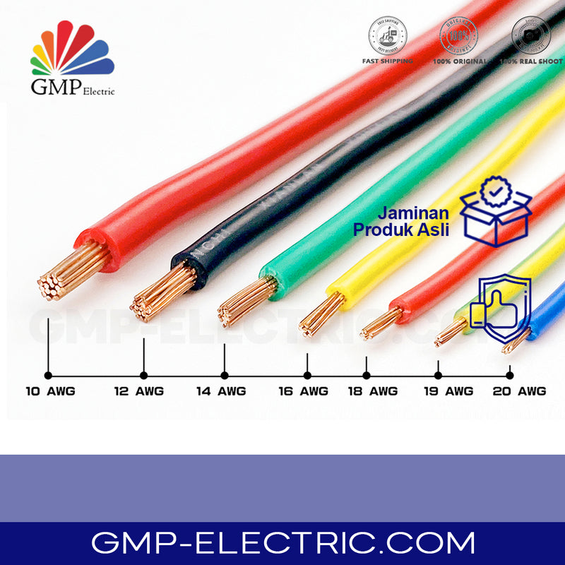 Kabel Control NB Tin Copper AWG-22 @80 mtr Yellow 300/500V