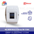 Box MCB Broco 4 Group OB 17204