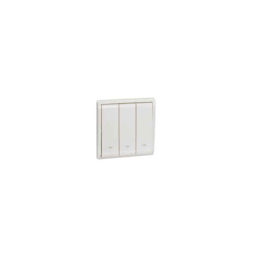 Switch Lampu Schneider Zencelo 3 Gang 1 Way White 16A E8433_1_WE_G4