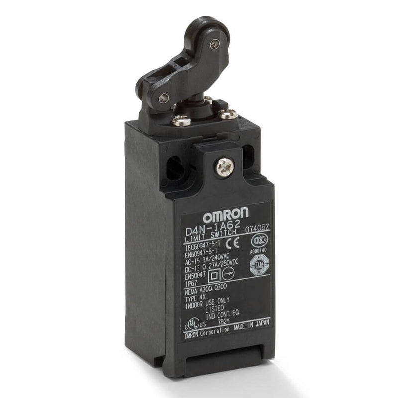 Limit Switch Omron D4V-8166Z Coil Spring lth=5A Grey 1NO+1NC D4V-8166Z