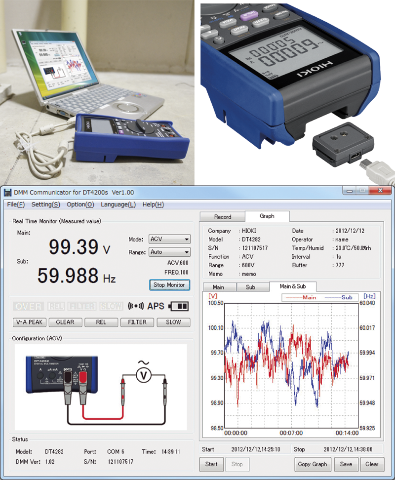 HIOKI Digital Multimeter DT4252