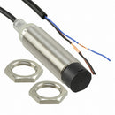 Proximity Switch Omron E2B-M18LN16-WP-B1, M18, Non, 10-30VDC 3Wire Sensing 16 mm, PNP NO Prewired