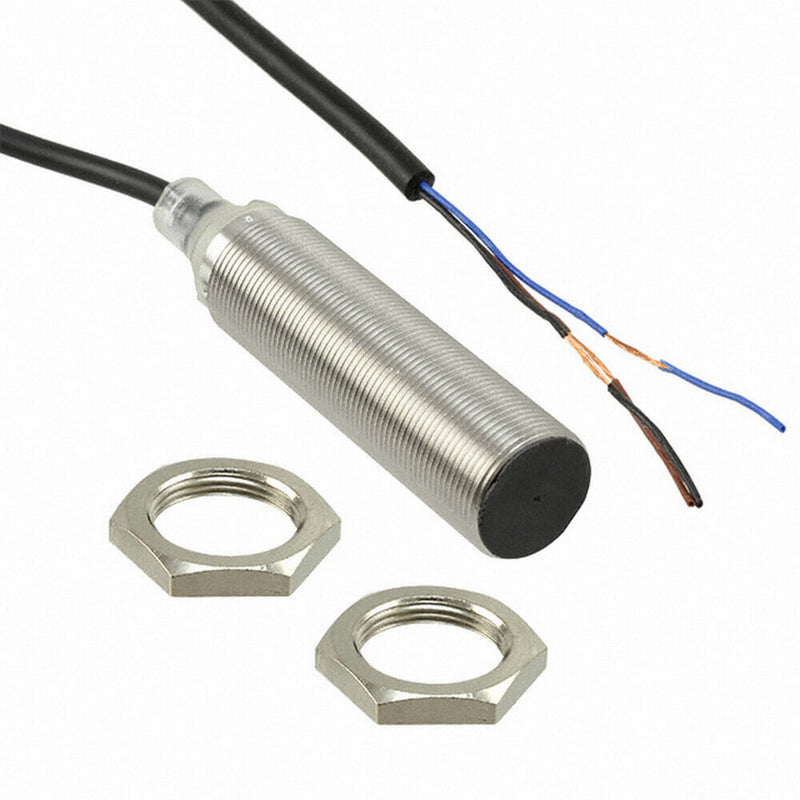 Proximity Switch Omron E2B-M18LS08-WP-B1, M18, Shielded, 10-30VDC 3Wire Sensing 8mm, PNP NO Prewire