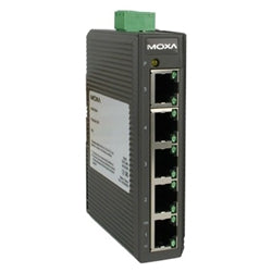 Ethernet Switch 5 Port Industrial Moxa EDS-205 10/100Mbps 12-48VDC
