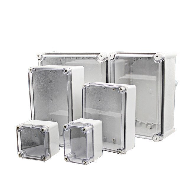 Junction Box Fibox ABS382813T 380(H) x 280(W) x 130(D)mm Transparent ABS