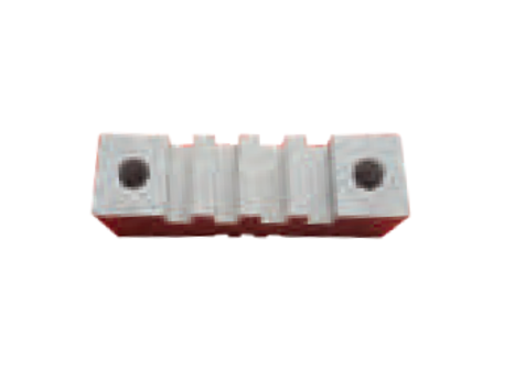 Busbar Support Jepit EL-130 1P, Busbar Size 10 mm White