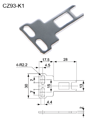 Safety Switch Saiko CZ-93CPM01 with K1