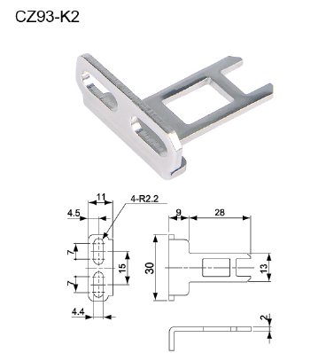 Safety Switch Saiko CZ-93BPM02 with K2