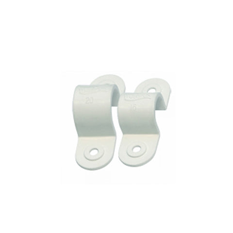Klem Pipa PVC Clipsal E261/20 P 20 mm White