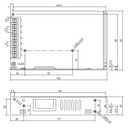 Power Supply Mean well LRS-150-12 / meanwell 12V DC 12.5A