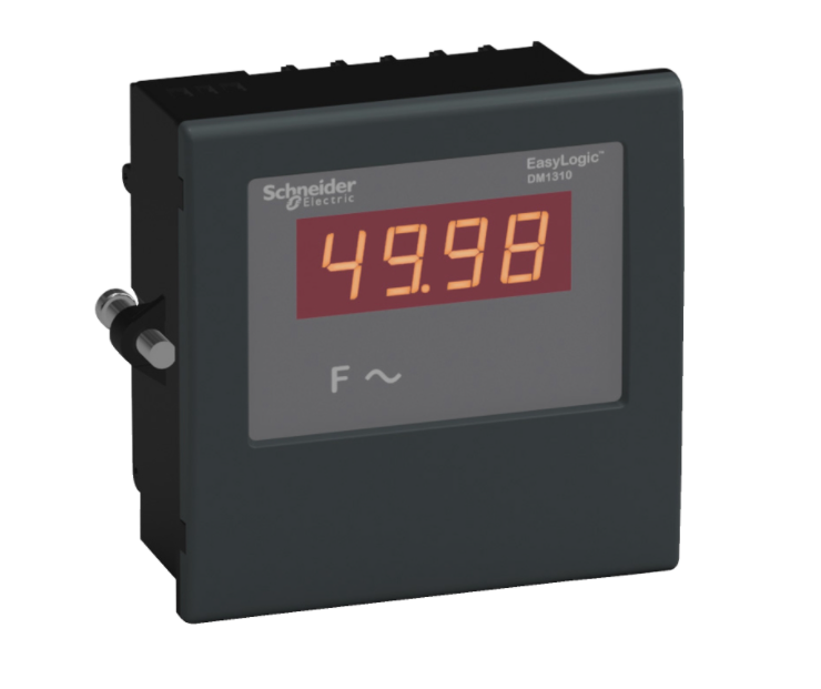 Amperemeter Digital Schneider METSEDM1110 96x96mm 4Digit, 1 Phase, Class 0.5