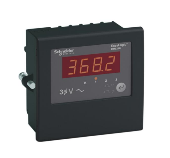 Voltmeter Digital Schneider METSEDM3210 96x96mm 80-480VAC 3 Phase, Class 0.5