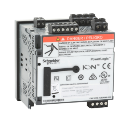 Power Meter Schneider METSEPM8240 Integrated display, Acc 0.2s Ethernet  W96xH96mm